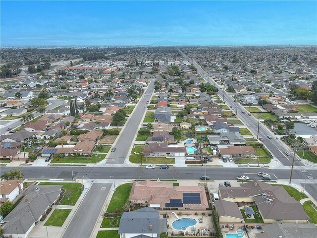 12460 Magnolia Ave, Chino, CA 91710 - bird's eye view with a residential view
