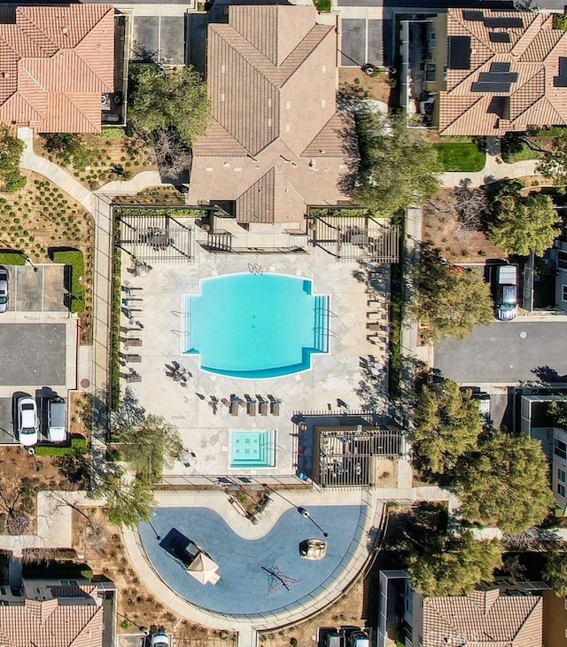 33971 Lily Rd, Yucaipa, CA 92399 - view of property location featuring a pool