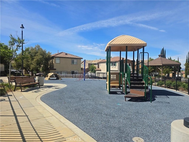 33971 Lily Rd, Yucaipa, CA 92399 - community jungle gym with a residential view