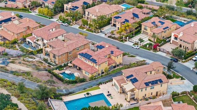 birds eye view of property featuring a residential view