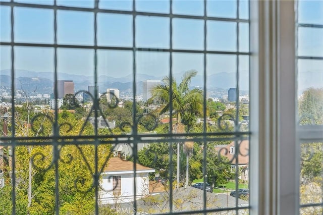 details with a city view and a mountain view