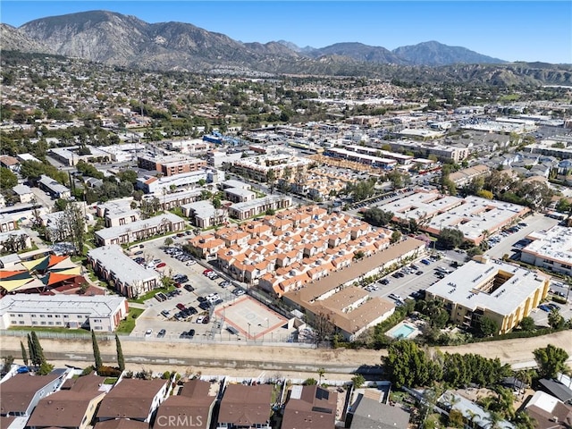 14039 Astoria St Unit 120, Sylmar, CA 91342 - aerial overview of property's location featuring a mountain backdrop