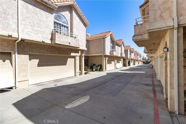 view of street with a residential view