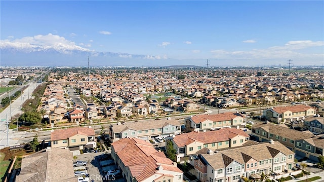 birds eye view of property featuring a residential view