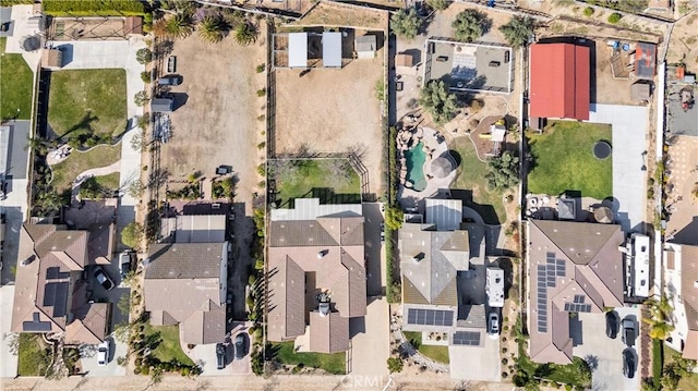 birds eye view of property featuring a residential view