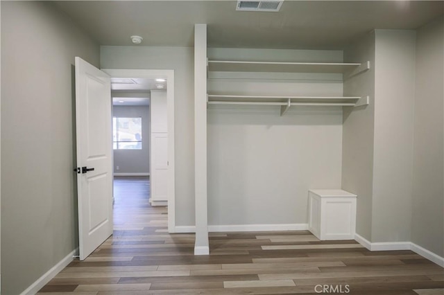 closet with visible vents