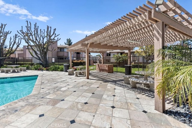 1335 Massachusetts Ave Unit 202, Riverside, CA 92507 - community pool featuring a pergola and a patio area