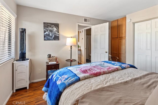 1335 Massachusetts Ave Unit 202, Riverside, CA 92507 - bedroom featuring wood finished floors and a closet