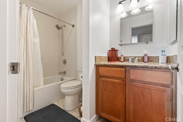 1335 Massachusetts Ave Unit 202, Riverside, CA 92507 - full bathroom with vanity and shower / tub combo with curtain