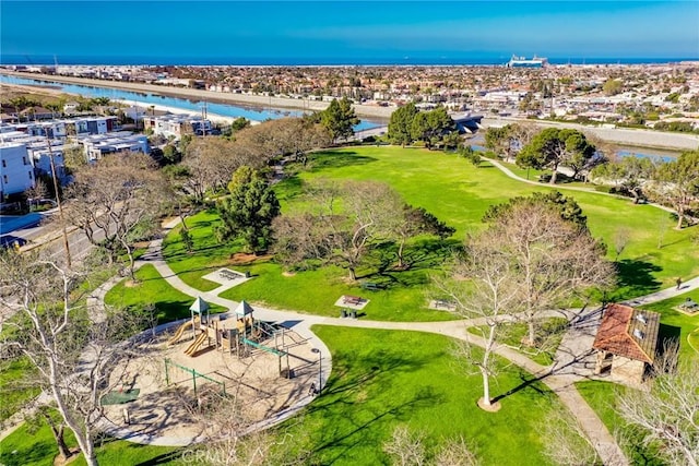 1222 Las Arenas Way Unit 23, Costa Mesa, CA 92627 - birds eye view of property featuring a water view