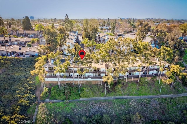 1222 Las Arenas Way Unit 23, Costa Mesa, CA 92627 - drone / aerial view with a residential view