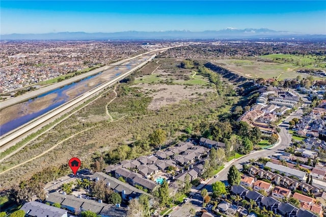 1222 Las Arenas Way Unit 23, Costa Mesa, CA 92627 - bird's eye view featuring a residential view and a water view