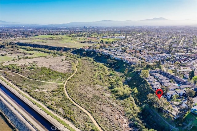 1222 Las Arenas Way Unit 23, Costa Mesa, CA 92627 - aerial view with a mountain view