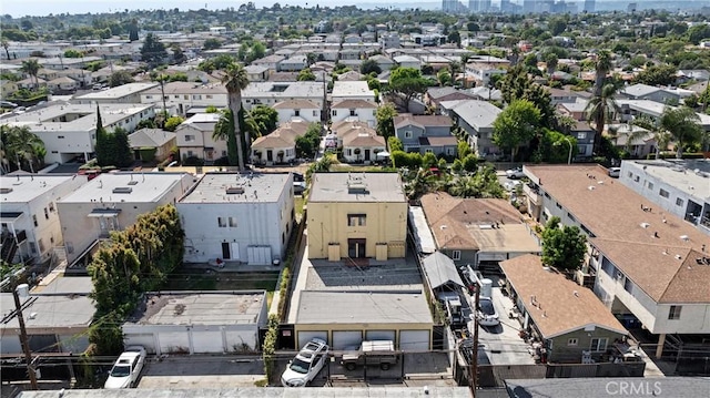 birds eye view of property featuring a residential view