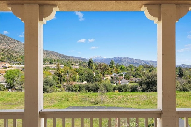 property view of mountains