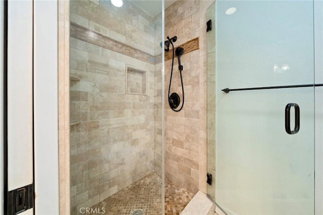 full bath with a stall shower