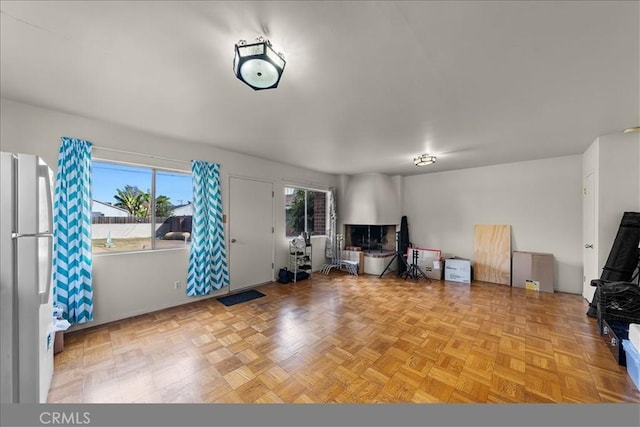 view of unfurnished living room