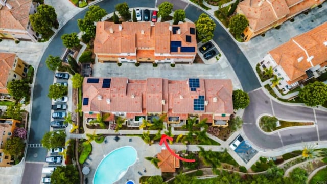 2203 Huntington Point Dr Unit 4, Chula Vista, CA 91914 - aerial view of property's location featuring a pool area