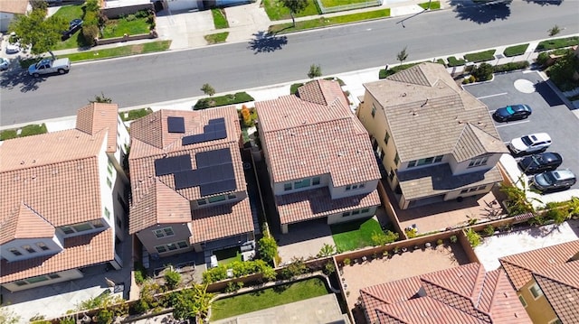 bird's eye view featuring a residential view