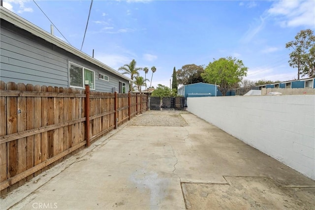 exterior space with driveway