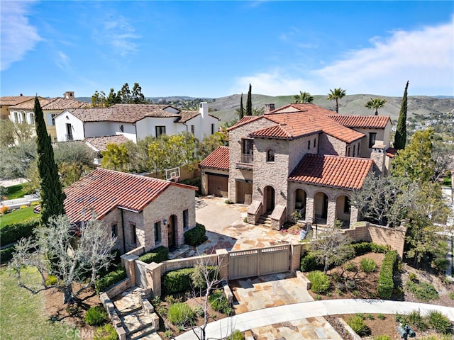 exterior space with a residential view