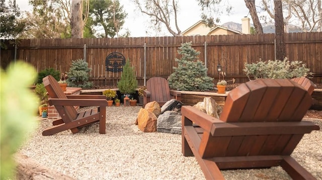 view of patio / terrace with fence