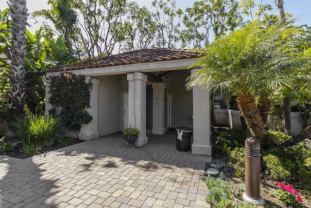 view of patio / terrace with fence