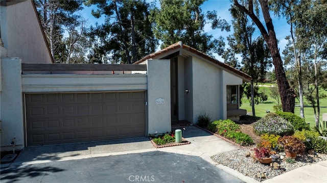 exterior space with driveway