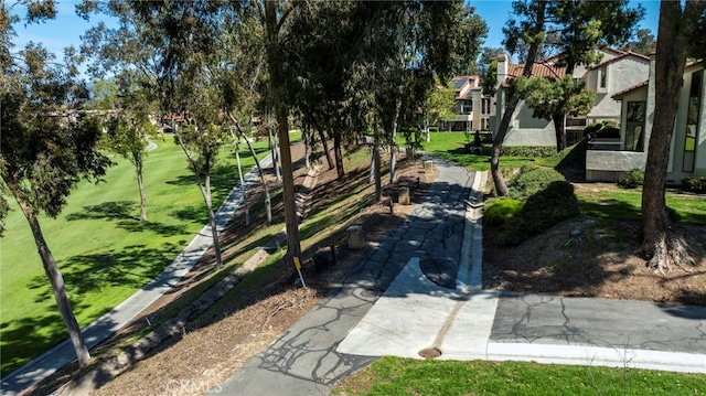 view of property's community with a residential view