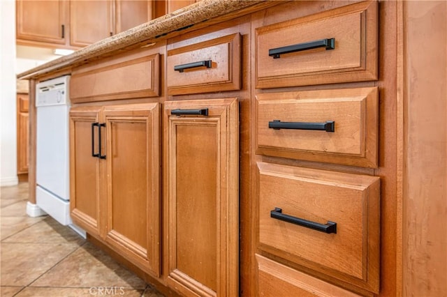 interior details featuring dishwasher