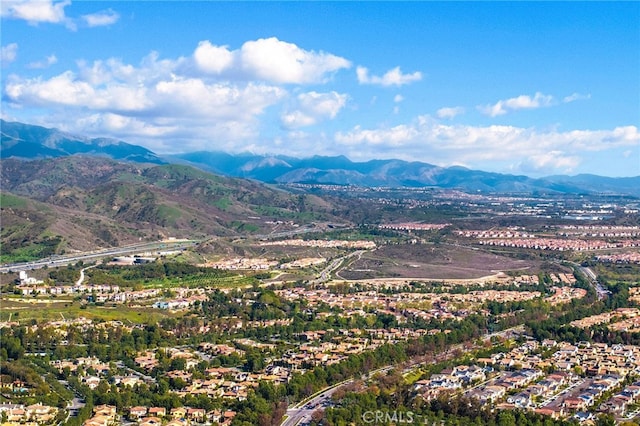 view of mountain feature