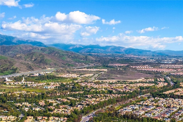 view of mountain feature