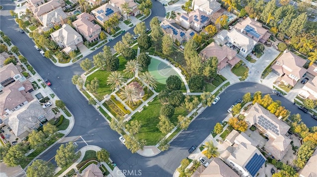 drone / aerial view featuring a residential view