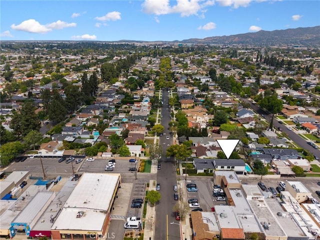 914 N Catalina St, Burbank, CA 91505 - drone / aerial view of a mountainous background