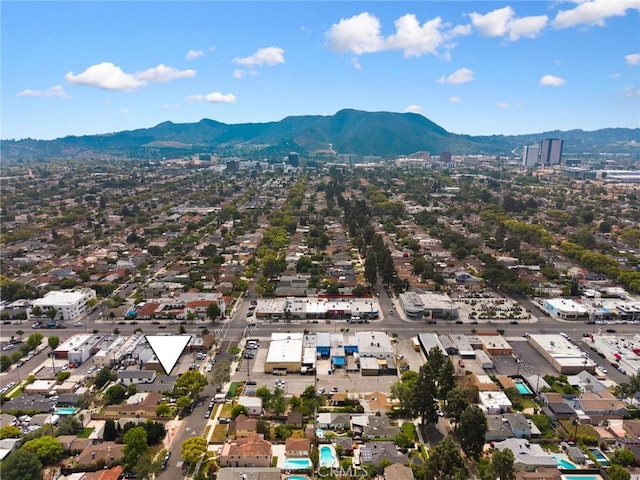 914 N Catalina St, Burbank, CA 91505 - bird's eye view of a mountainous background