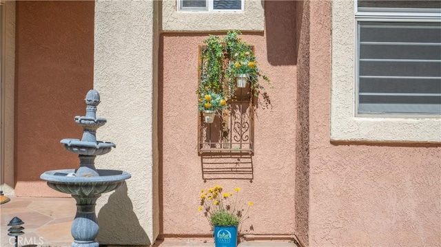 details with stucco siding