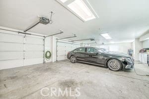view of parking garage