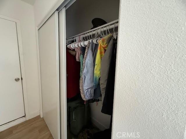 view of closet