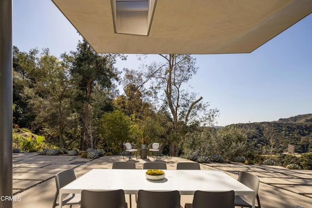 view of patio / terrace with outdoor dining space