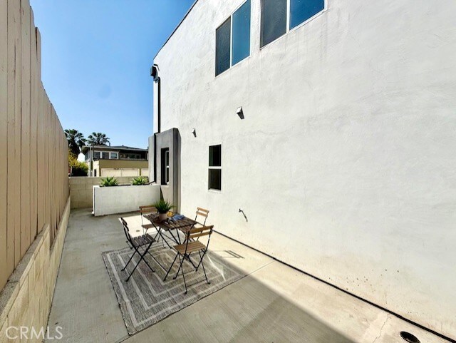 view of patio with fence