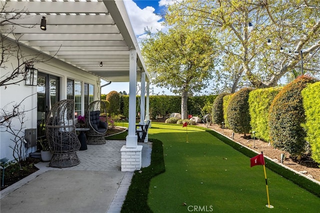 view of patio