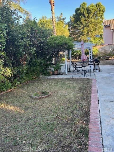 30103 Desert Rose Dr, Castaic, CA 91384 - view of yard with a patio area