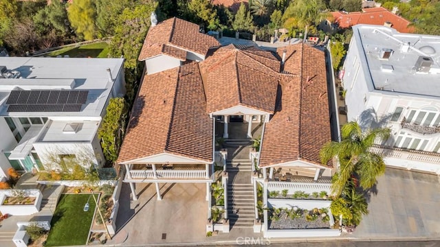 4440 Bergamo Dr, Encino, CA 91436 - birds eye view of property