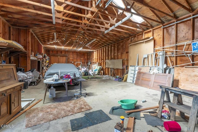 miscellaneous room featuring a garage