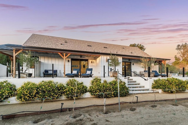 35715 Calle Nopal, Temecula, CA 92592 - view of front of house featuring board and batten siding