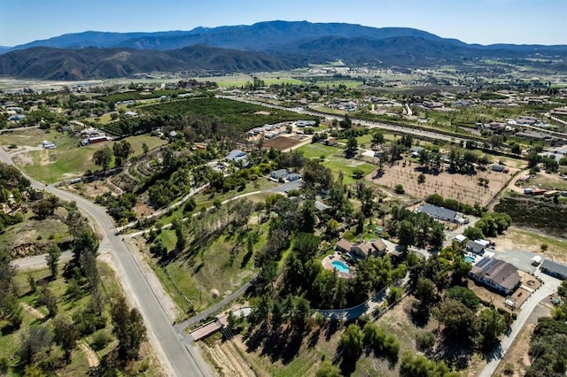 35715 Calle Nopal, Temecula, CA 92592 - aerial view of property's location featuring a mountainous background