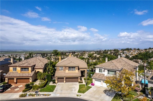 1412 San Clemente Cir, Corona, CA 92882 - aerial view with a residential view