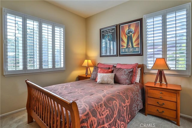 1412 San Clemente Cir, Corona, CA 92882 - carpeted bedroom with baseboards and multiple windows