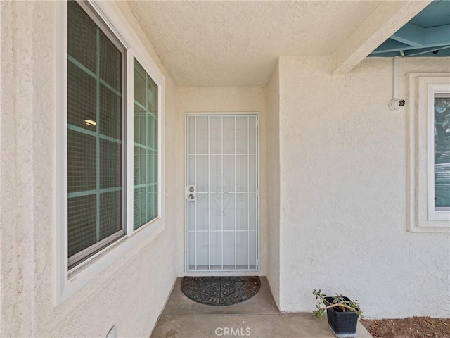 14606 Orange St, Hesperia, CA 92345 - view of exterior entry with stucco siding