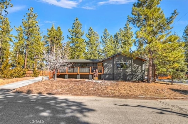 view of chalet / cabin